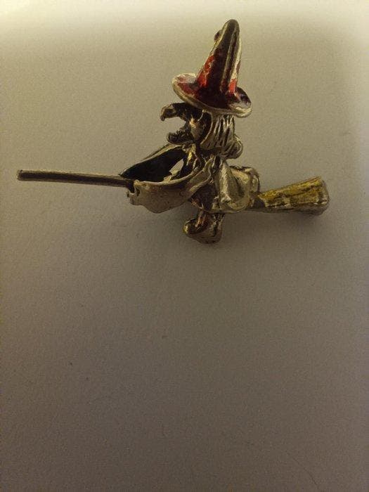 Miniatuur beeldje (4) - .800 zilver, Antiquités & Art, Antiquités | Argent & Or