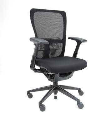 Haworth Comforto 89 - Refurbished, Verzenden, Zwart, Zo goed als nieuw, Bureaustoel