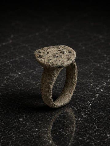 Oud-Romeins, Keizerrijk Brons Ring - 3e tot 5e eeuw na, Antiek en Kunst