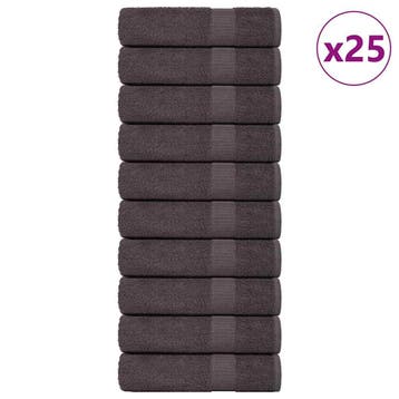 vidaXL Badhanddoeken FROGN 25 st 100x150 cm 360 g/m², Verzenden, Nieuw