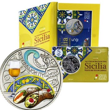Italië. 5 Euro 2021/2025 Cultura Enogastronomica (5