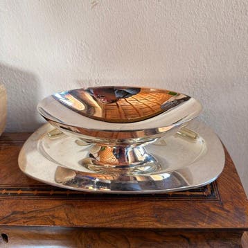 Christofle - Schotel - salsiera - Verzilverd