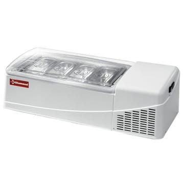 Schepijsvitrine | GEL | Wit | 4x 6.5L | -15°C/-18°C |, Verzenden, Nieuw in verpakking
