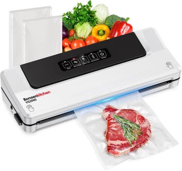 Vacuumsealer Bonsenkitchen, 4 standen - Tweede kansje, OP=OP, Verzenden, Zo goed als nieuw