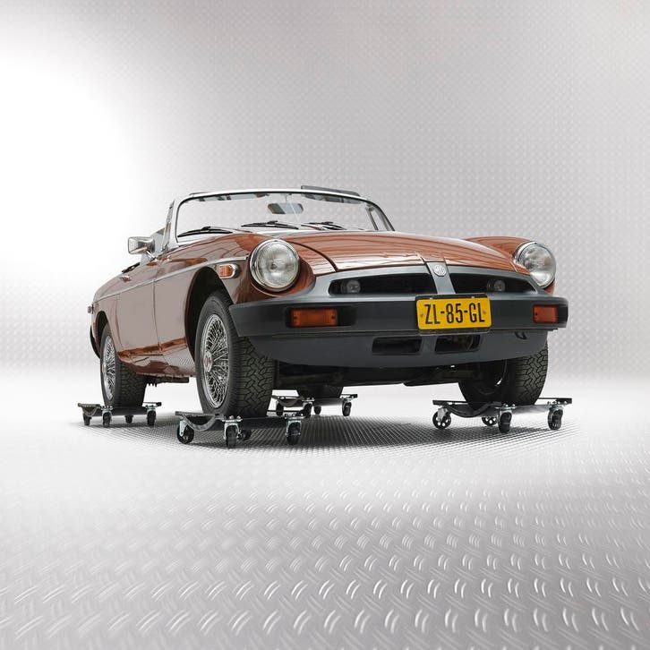 Datona Automovers set van 4 stuks - Datona - Zwart, Auto diversen, Krikken, Ophalen of Verzenden