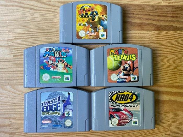 Nintendo - Nintendo 64 - Lot of 5 Nintendo 64 games -, Consoles de jeu & Jeux vidéo, Consoles de jeu | Accessoires Autre