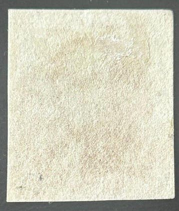 Belgique 1861 - Leopold I - Médaillon sans filigrane - 40c, Gestempeld