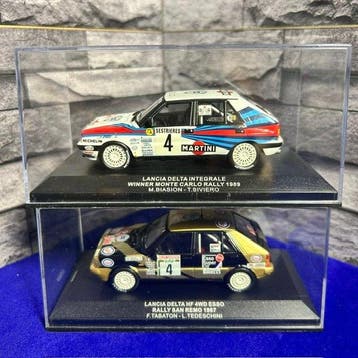 IXO 1:43 - Model raceauto (2) - Ixo 1:43 - Lotto 2 Modellini, Nieuw