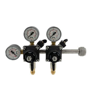 CO2-meter 0-10 bar werkdruk 7 bar voor biertap