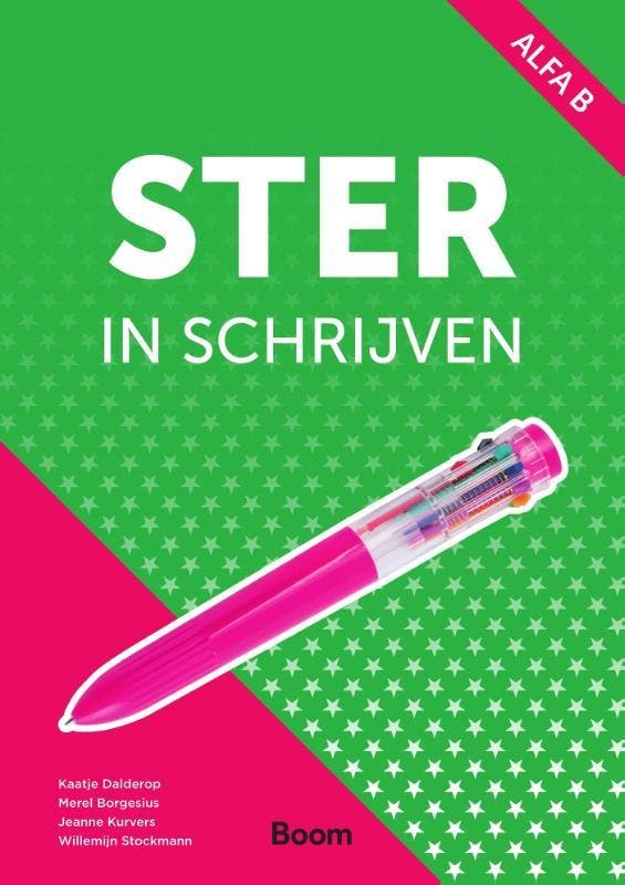 Ster in schrijven 9789024419425 Kaatje Dalderop, Livres, Livres scolaires, Envoi