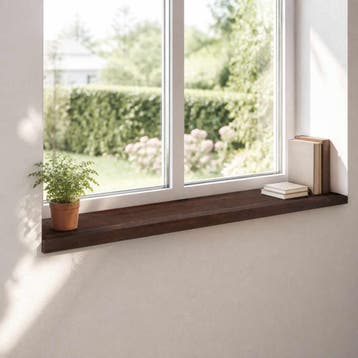 vidaXL Raamprofielen 2 st Donkerbruin 110 x 25 x 2 cm, Verzenden, Nieuw