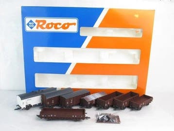 Roco H0 - 44011 - Ensemble de wagons de marchandises pour, Nieuw