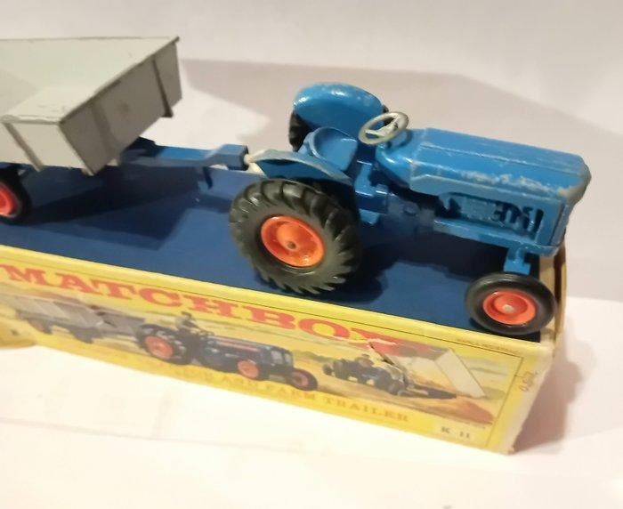 Matchbox 1:43 - Model landbouwmachine (2) - Fordson Tractor, Hobby & Loisirs créatifs, Voitures miniatures | 1:5 à 1:12