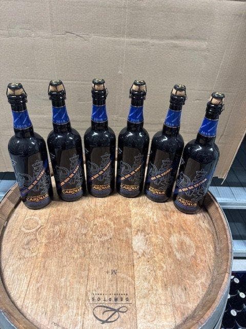 Het Anker - Gouden Carolus - Imperial Dark - Cuvée Van De, Verzamelen, Wijnen