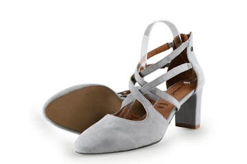 Manfield Pumps in maat 39 Grijs, Verzenden, Pumps