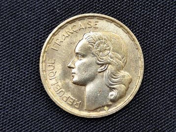 Frankrijk. 20 Francs 1950-B Georges Guiraud. Variété 4