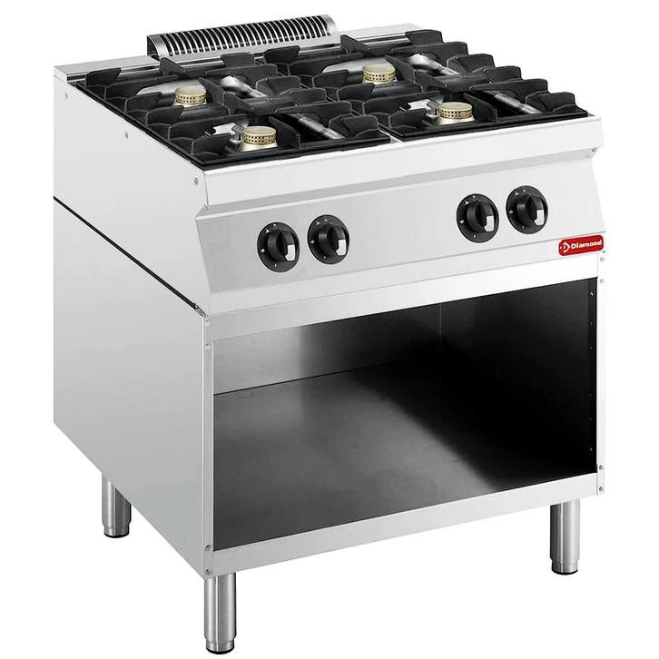 Fornuis | MAXIMA 700+ | Gas | 4 Branders (4x 5.5kW) |, Zakelijke goederen, Horeca | Keukenapparatuur, Nieuw in verpakking, Verzenden