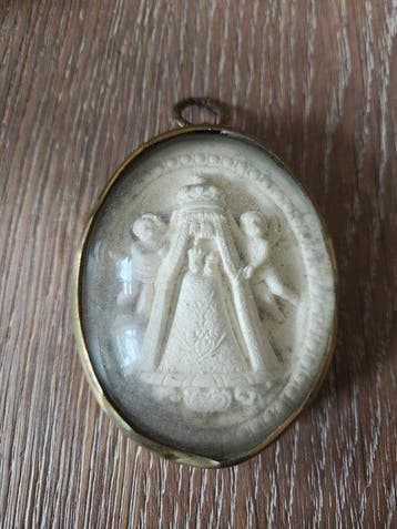 Relikwie - Messing, Glas, Meerschuim - 1920-1930 - Onze