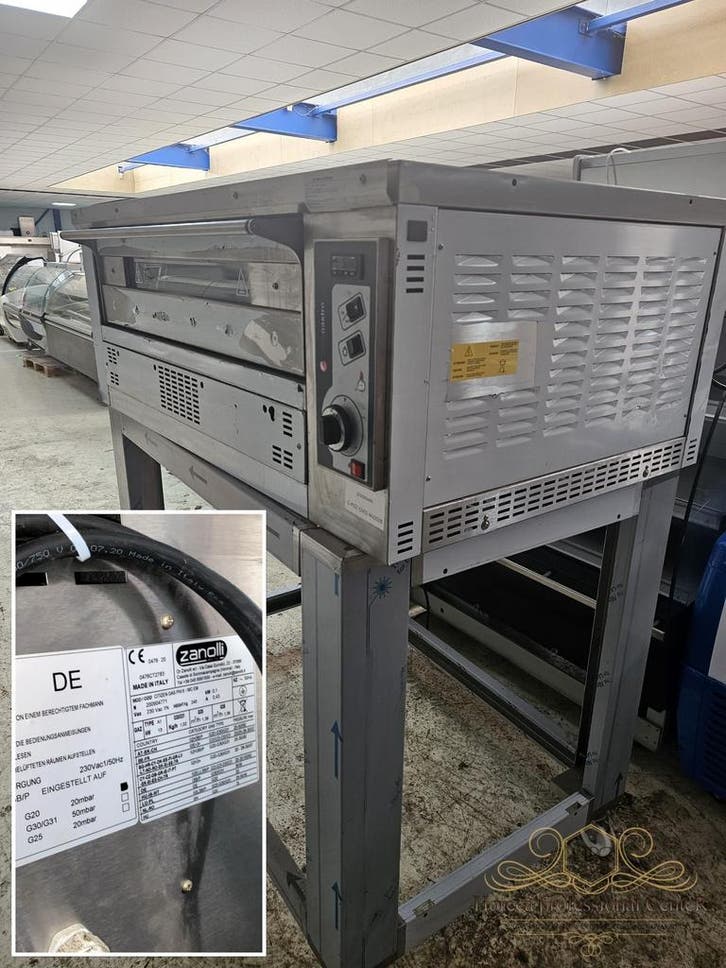 Zanolli Citizen Gas – Pizzabakoveneenheid, Zakelijke goederen, Horeca | Keukenapparatuur, Ophalen of Verzenden