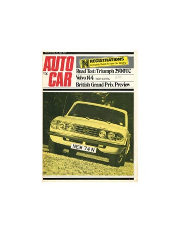 1974 AUTOCAR MAGAZINE 4056 ENGELS, Ophalen of Verzenden, Nieuw
