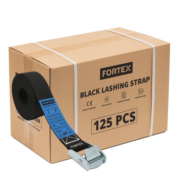 125x FORTEX spanband met gesp – 25mm breed - 125/250daN -  3, Musique & Instruments, Lumières & Lasers, Envoi