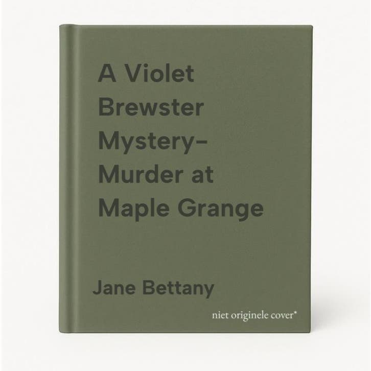 A Violet Brewster Mystery- Murder at Maple Grange, Livres, Langue | Anglais, Envoi