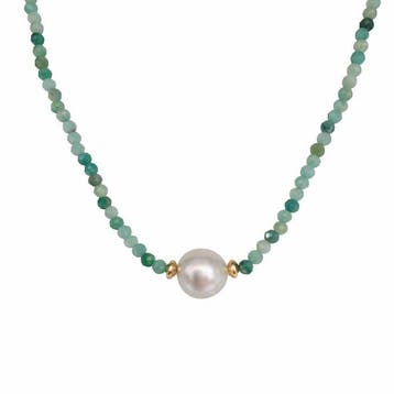 Zonder minimumprijs - Ketting met hanger - 18 karaat Geel