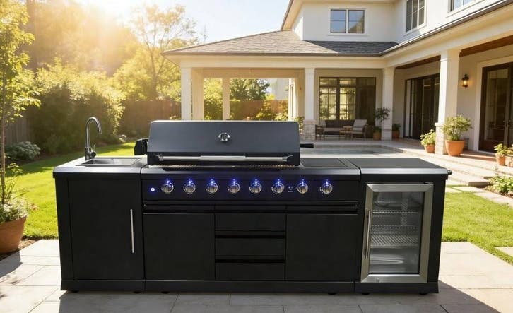 Veiling: Six Burner Barbecue Nieuw, Auto-onderdelen, Accu's en Toebehoren, Ophalen