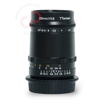 TTartisan 100mm 2.8 Bubble Bokeh (Canon) nr. 1675, Ophalen of Verzenden, Zo goed als nieuw