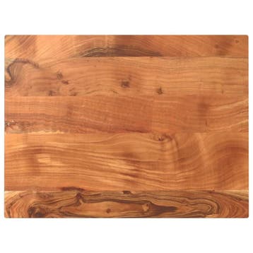 Tafelblad Acacia 80x50cm | Retour Deal | 40% korting, 50 tot 100 cm, Verzenden, Rustiek, Nieuw