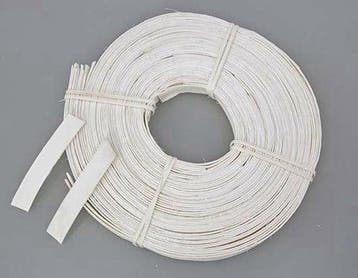 Pitriet Plat Gebleekt 1,75 mm 18 mm rol 200 gram, Nieuw