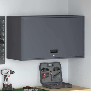vidaXL Antraciet 90 x 40 x 53 cm Poedergecoat staal, Huis en Inrichting, Kasten | Overige, Verzenden, Nieuw