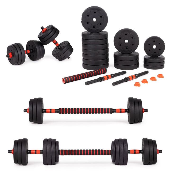 Fitness gewichten 40kg | Complete set | A-kwaliteit | Bes..., Sport en Fitness, Fitnessapparatuur, Armen, Nieuw, Overige materialen