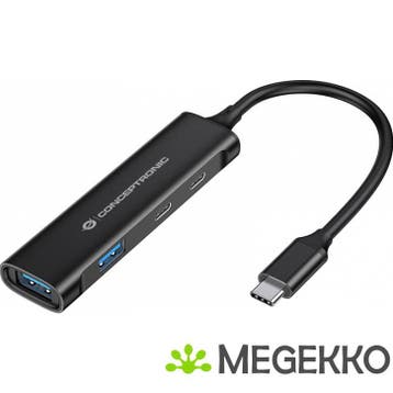 Conceptronic HUBBIES12B interface hub USB 3.2 Gen 1 (3.1 Gen, Verzenden, Nieuw