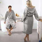 2dekans | Moodit Badjas Reese, Zilver - S - Unisex -, Ophalen of Verzenden, Nieuw