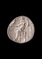 Grec antique mycénien Argent Drachme dAlexandre le Grand -