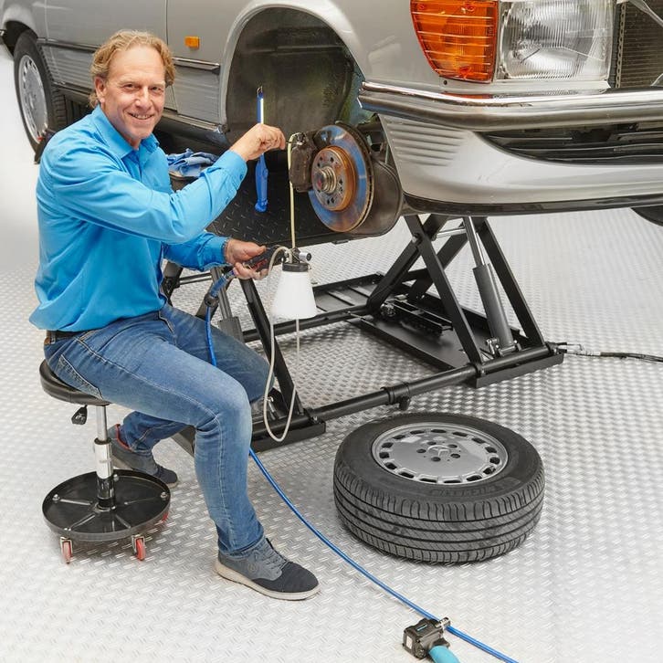 Datona Vacuüm remontluchter met vulfles - Datona, Auto diversen, Autogereedschap, Ophalen of Verzenden
