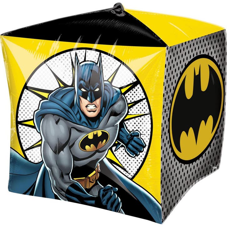 Batman Helium Ballon Kubus leeg, Hobby en Vrije tijd, Feestartikelen, Nieuw, Verzenden