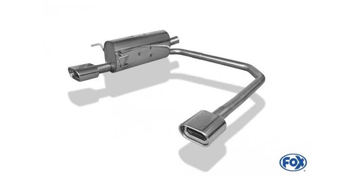 FOX Opel Astra H/ Astra H GTC einddemper uitgang rechts/link, Autos : Pièces & Accessoires, Systèmes d'échappement, Envoi