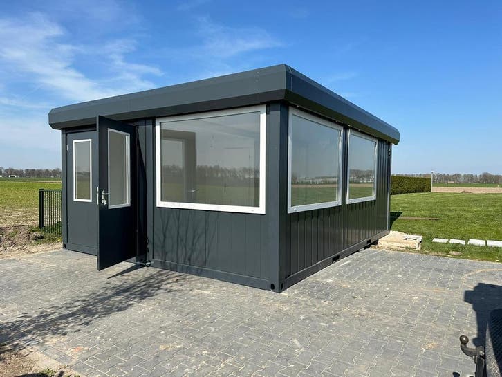 Robuuste kantoor container te koop! Nu op voorraad, NIEUW!, Zakelijke goederen, Machines en Bouw | Keten en Containers