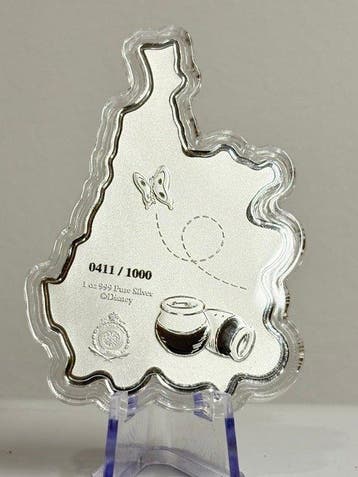 Niue. 2 Dollars 2025 - 1 oz Plata .999 - Winnie the Pooh