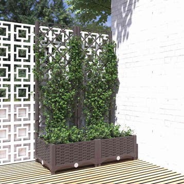 vidaXL Tuin Bruin 80 x 40 x 121,5 cm, Verzenden