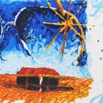 Mario Schifano (1934-1998) - Impressione Astratta, Antiek en Kunst