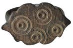 Byzantijns Brons, -Ring (duivelsogen) met motieven van 4