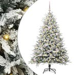 vidaXL Kunstmatige Voorverlichte Kerstboom met Ballenset, Diversen, Kerst, Verzenden, Nieuw