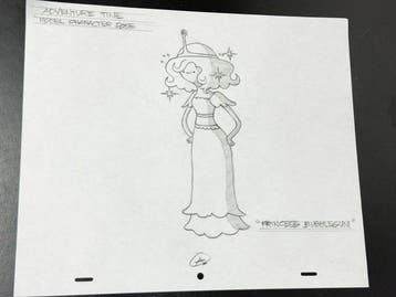 Cartoon Network - Originele animatiemodeltekening -
