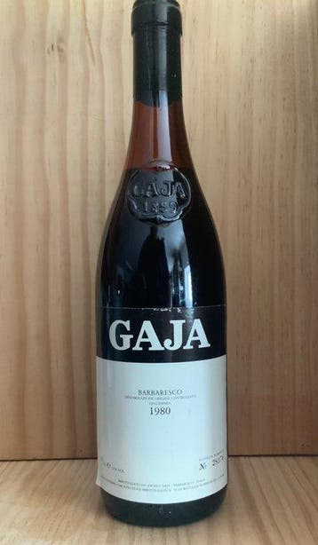 1980 Angelo Gaja Barbaresco - Piedmont DOCG - 1 Bouteilles, Verzamelen, Nieuw