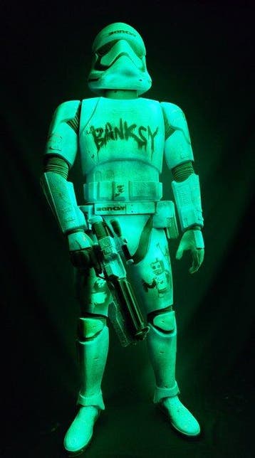 Fictional World (1980) - Banksy´s Styletrooper (XXL - 120cm
