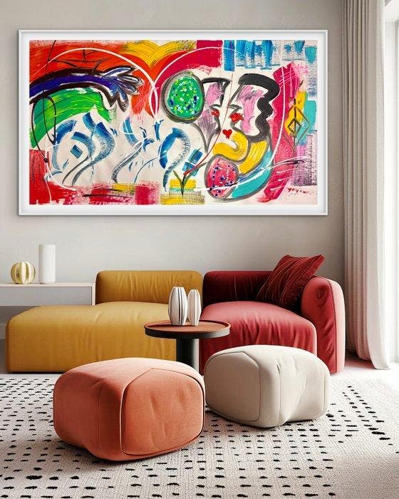 Michele Socionovo - XXL. Buongiorno vita, Antiek en Kunst, Kunst | Schilderijen | Modern