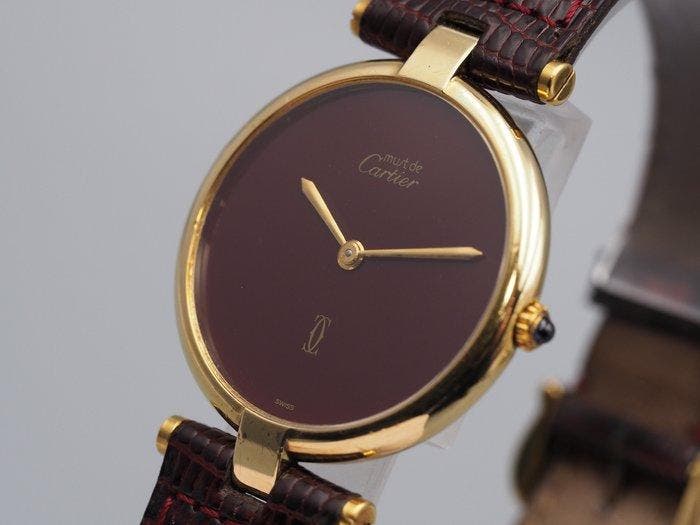 Cartier - Must de Cartier Vendome - Sans prix de réserve -, Handtassen en Accessoires, Horloges | Heren